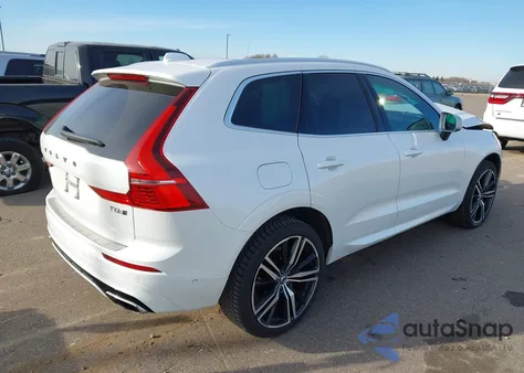 2019 Volvo Xc60 Hybrid T8 R-Design из США, поврежденный, VIN LYVBR0DM9KB187935